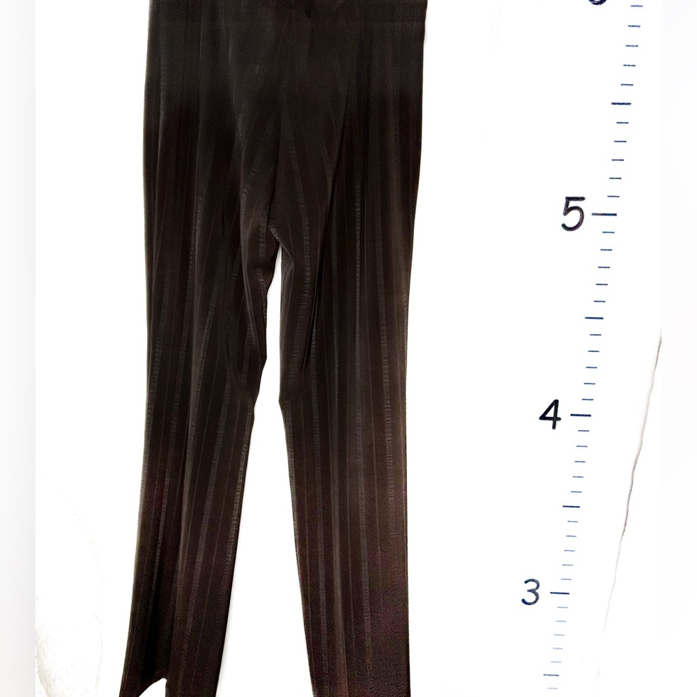 Joseph Ribkoff Brown Striped Trouser Pants‎ Women's 14